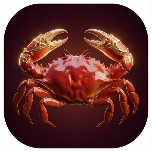 Biểu tượng Cua của game bầu cua tôm cá